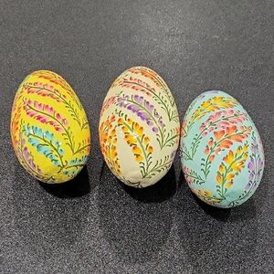 Hand-Painted Decorative Eggs